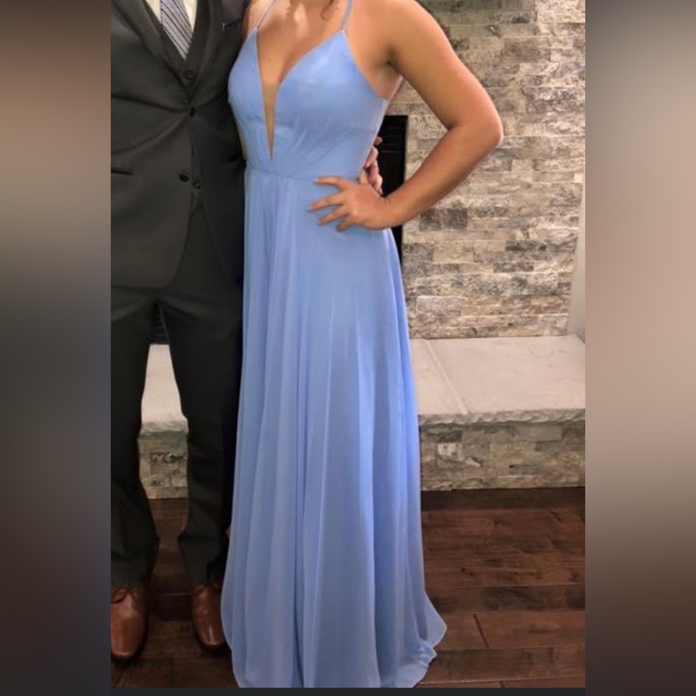 Light Blue Prom Dress